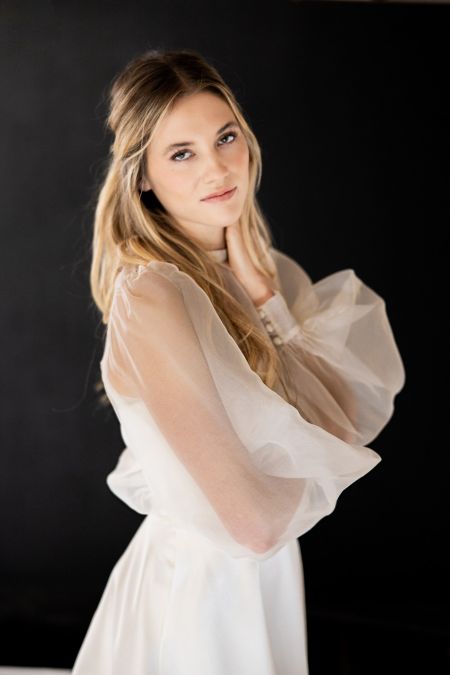 lime & marigold bluse