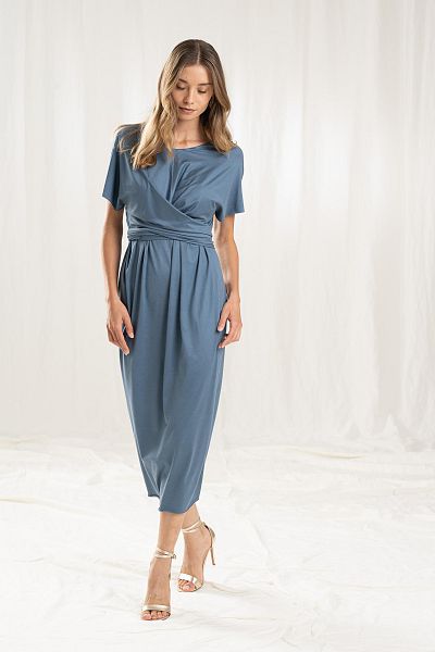nos_116 jerseywickelkleid mit schärpen