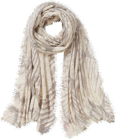 schal seaside grey muschelmuster