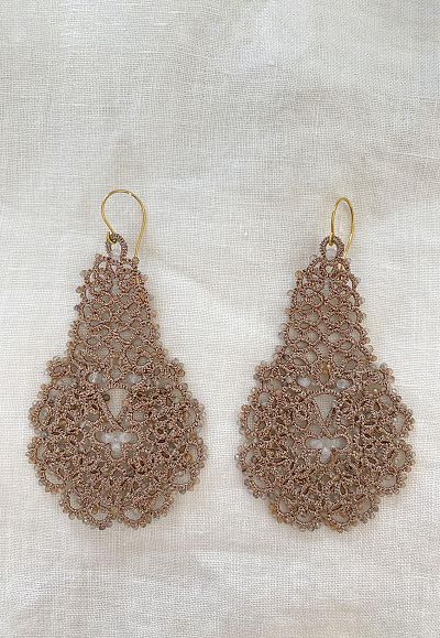 gerbera earrings